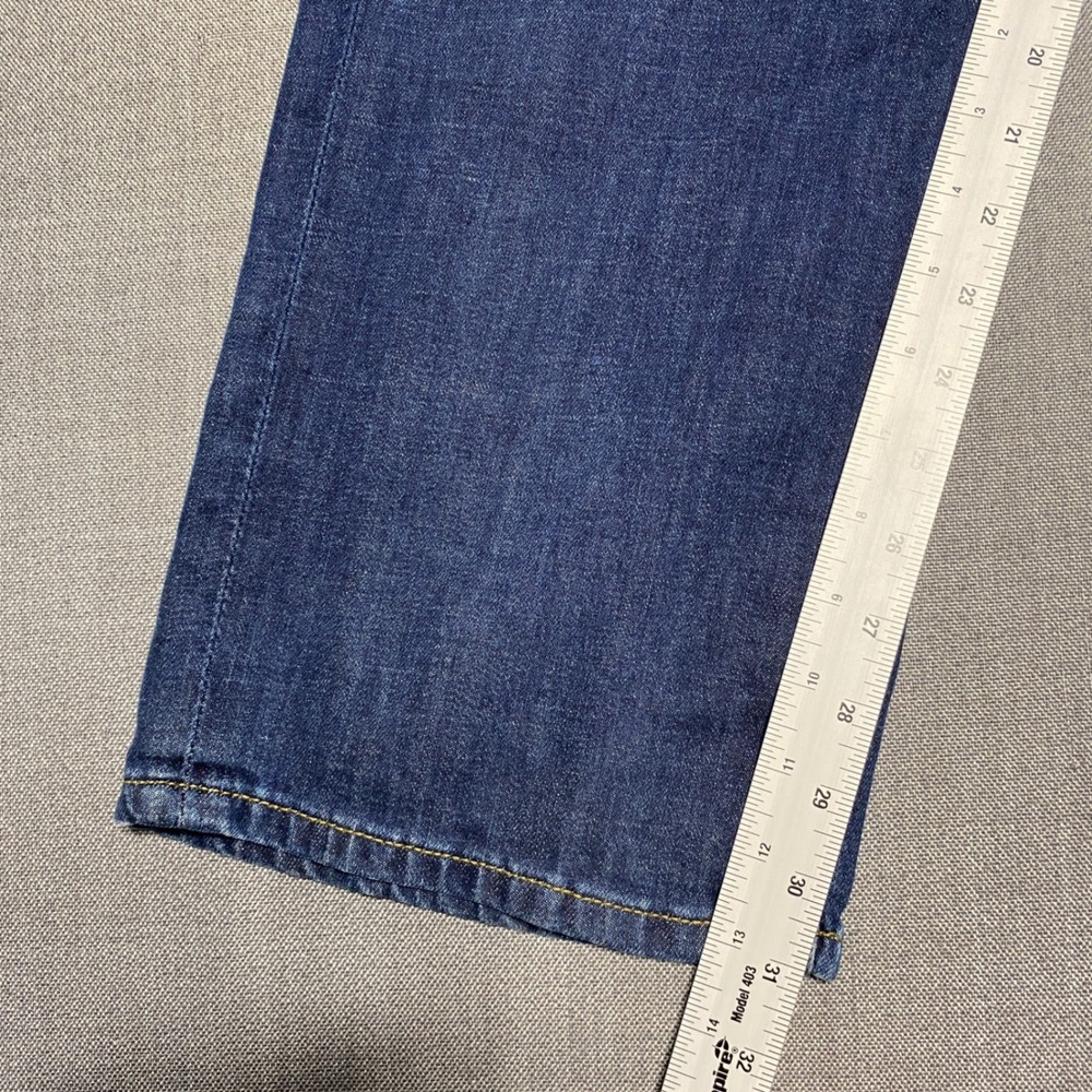 Banana Republic Athletic Fit Jeans Mens 36x32 Dark Wash Blue Denim Pants - Picture 6 of 8